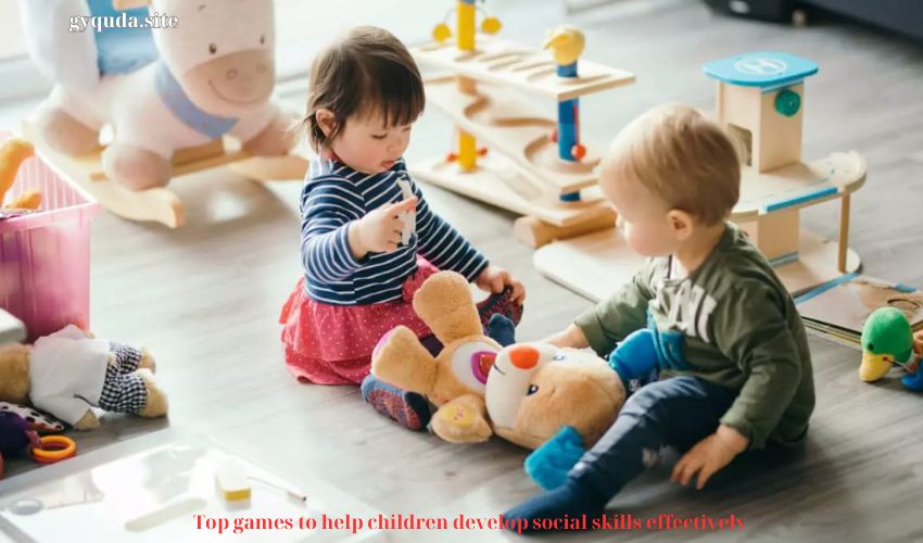 Top games to help children develop social skills effectively